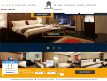 Tablet Screenshot of hotel-manhattan.com